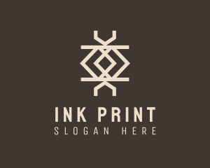 Ethnic Weave Print logo