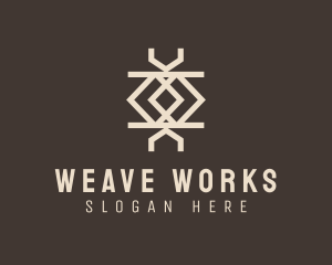 Ethnic Weave Print logo