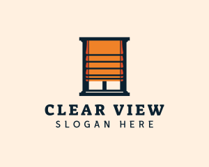 Window Shade Furnishing logo design