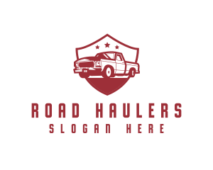Truck Transport Shield logo