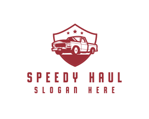 Truck Transport Shield logo