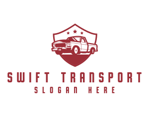 Truck Transport Shield logo