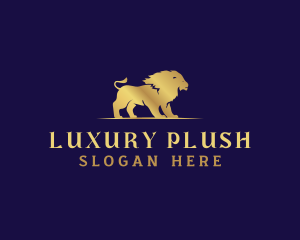 Lion Beast Luxury logo design