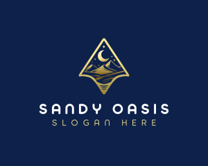 Desert Sand Moon logo design