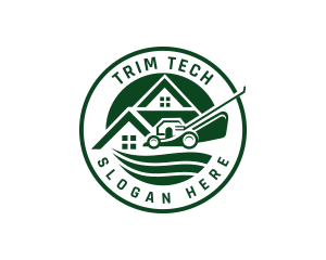 Lawn Trimmer Mower logo