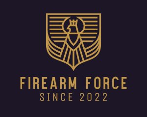 Military Eagle Security logo design