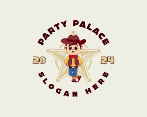 Cowboy Kid Star logo design