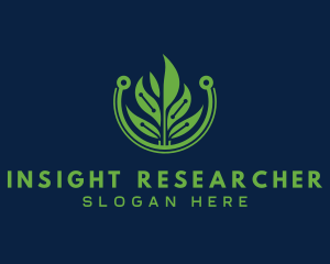 Leaf Research Biotech  logo design