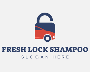 Car Lock Security logo design