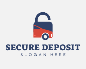 Car Lock Security logo design