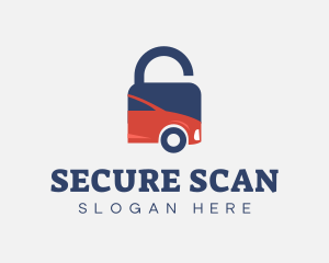 Car Lock Security logo design