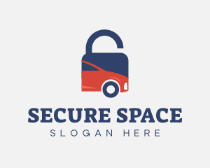 Car Lock Security logo design