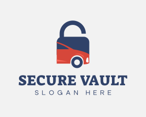 Car Lock Security logo design