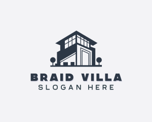 Real Estate Villa logo design