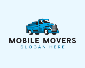 Cargo Moving Transport logo design