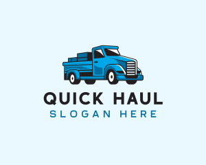 Cargo Moving Transport logo design