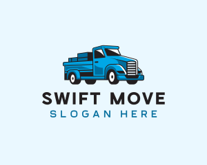 Cargo Moving Transport logo design