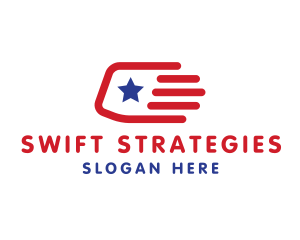 American Flag Speed logo