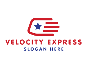 American Flag Speed logo