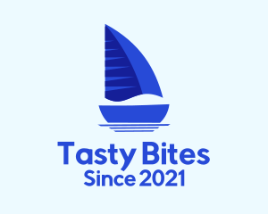 Sailing Blue Boat logo