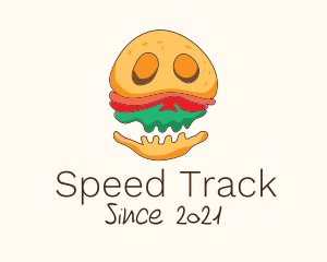 Burger Sandwich Monster logo