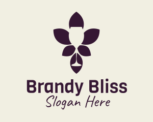 Wine Glass Winery  logo design