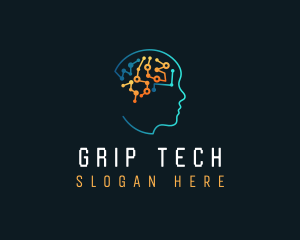 Human Mental Tech logo design