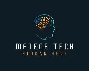 Human Mental Tech logo design