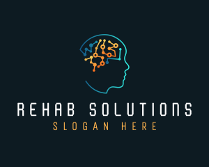 Human Mental Tech logo design