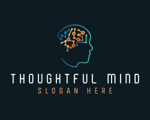 Human Mental Tech logo design