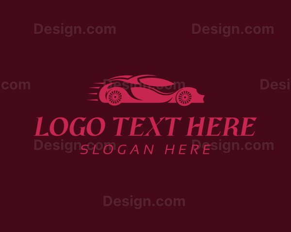 Luxury Racing Car Logo