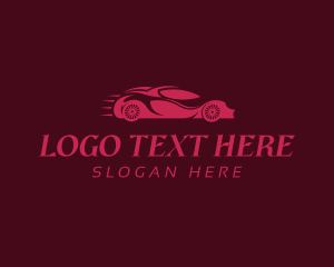 Luxury Racing Car Logo