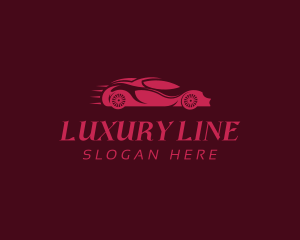 Luxury Racing Car logo design