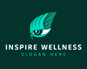 Organic Wellness Eye logo design