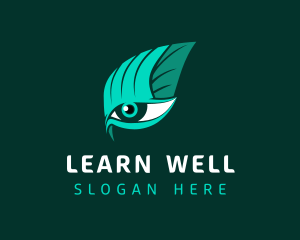 Organic Wellness Eye logo design