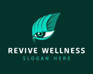 Organic Wellness Eye logo design