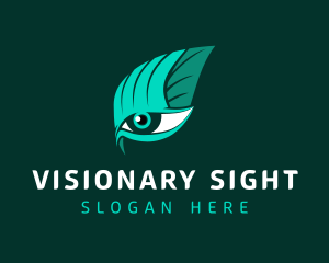 Organic Wellness Eye logo design