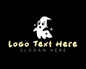 Soul - Ghost Happy Spooky logo design