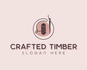 Needle Thread Fashion Sewing logo design