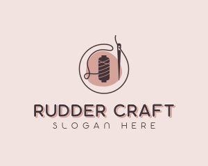 Needle Thread Fashion Sewing logo design