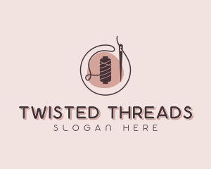 Needle Thread Fashion Sewing logo design