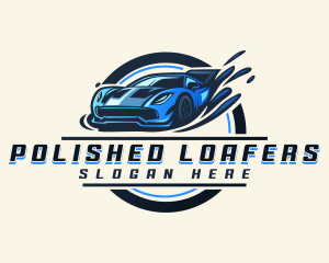 Car Wash Detailing logo design