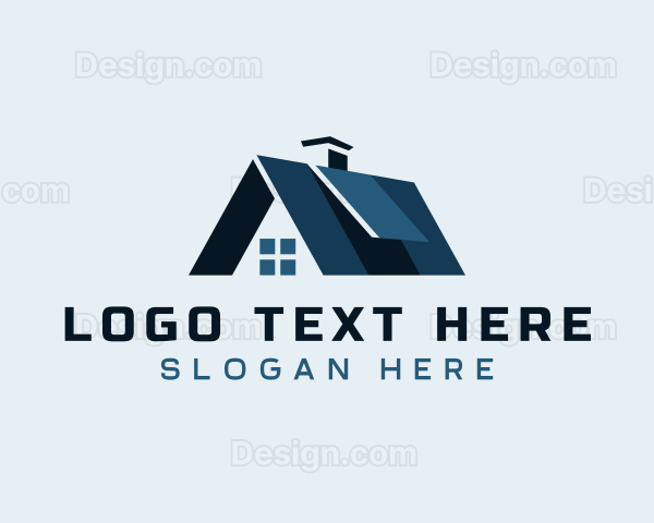 House Roofing Builder Logo