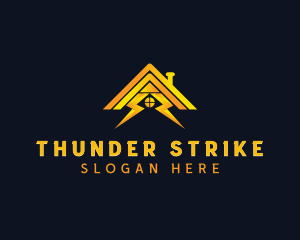 Thunder Voltage Power logo design