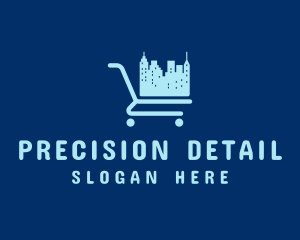 Skyline Grocery Cart Logo