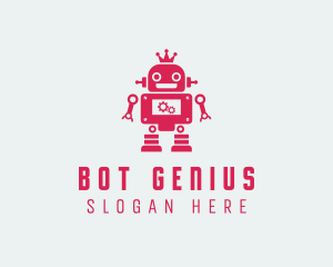 Toy Robot Educational logo design