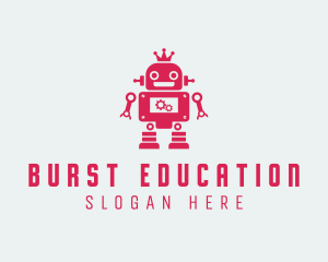 Toy Robot Educational logo design