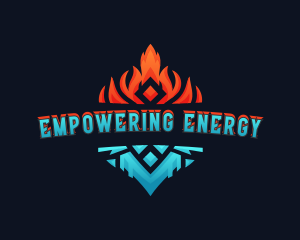 Thermal Energy HVAC logo design