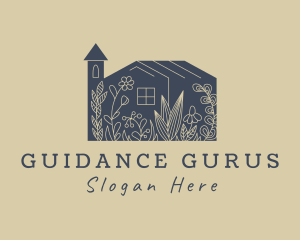 Floral House Garden  Logo