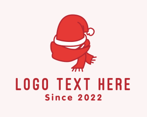 Santa Hat Scarf logo